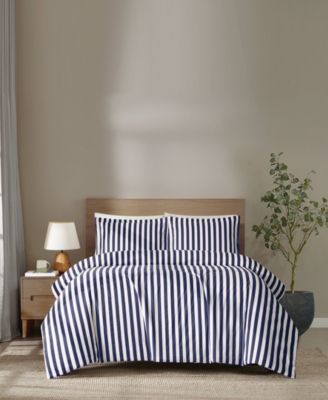 Levi Stripe 3-Piece Duvet Cover Set, King