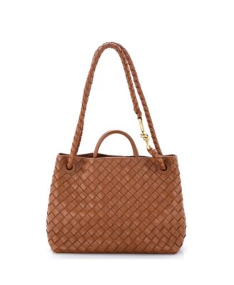 Medium Andiamo Top Handle Bag Intrecciato Nappa