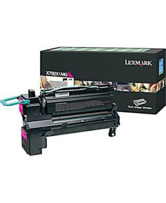 X792X1MG Magenta Print Toner Cartridge for X792 Series MFPs, 20000 Pages Yield