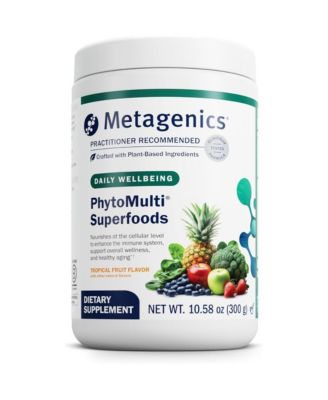PhytoMulti Superfoods Fruit and Vegetable Superfood Powder Blend for Overall Wellness and Immune System Support 10.58 Ounce