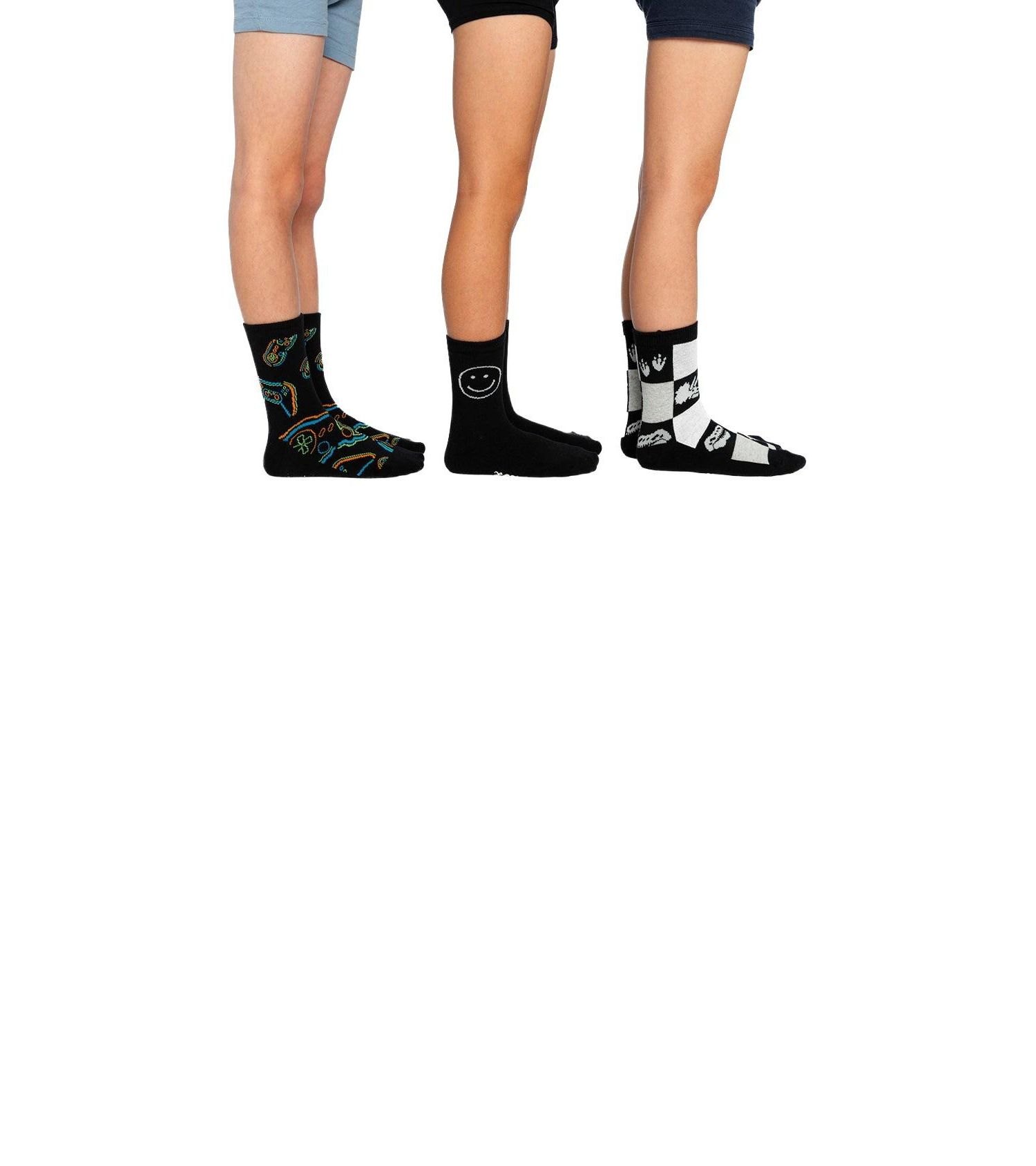 Little and Big Boy's (5-12) Socks