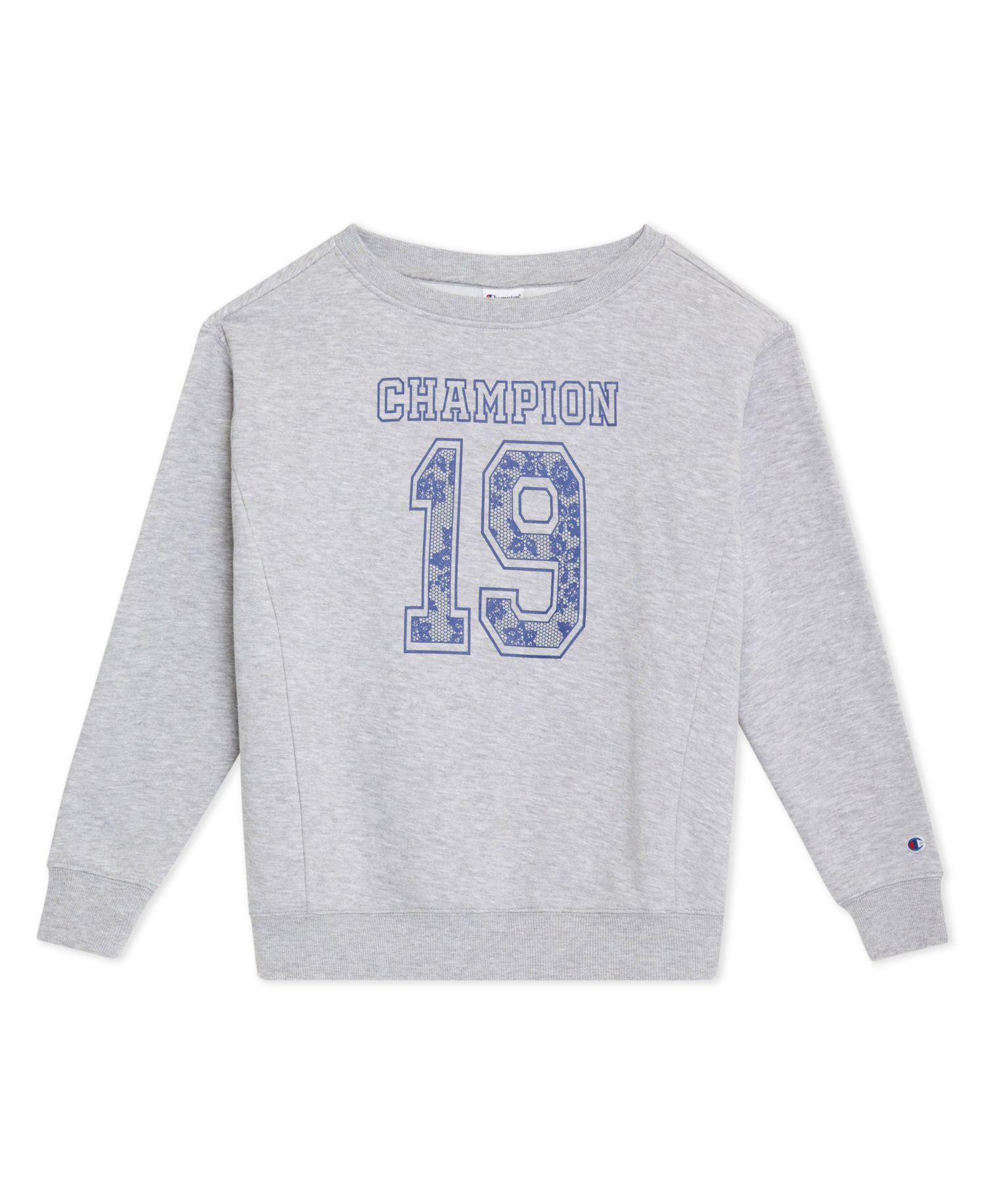 Girls' 7-16 Crewneck Graphic Sweatshirt