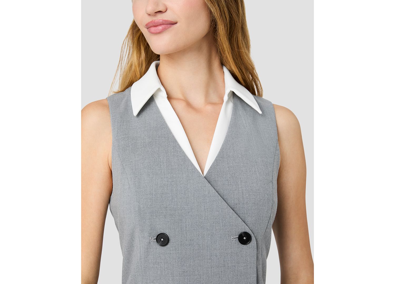Women's Tavi Sleeveless Collared Mini Dress