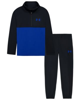 Boys' 2T-7 Quarter-Zip Sweatshirt and Joggers, 2-Piece Set