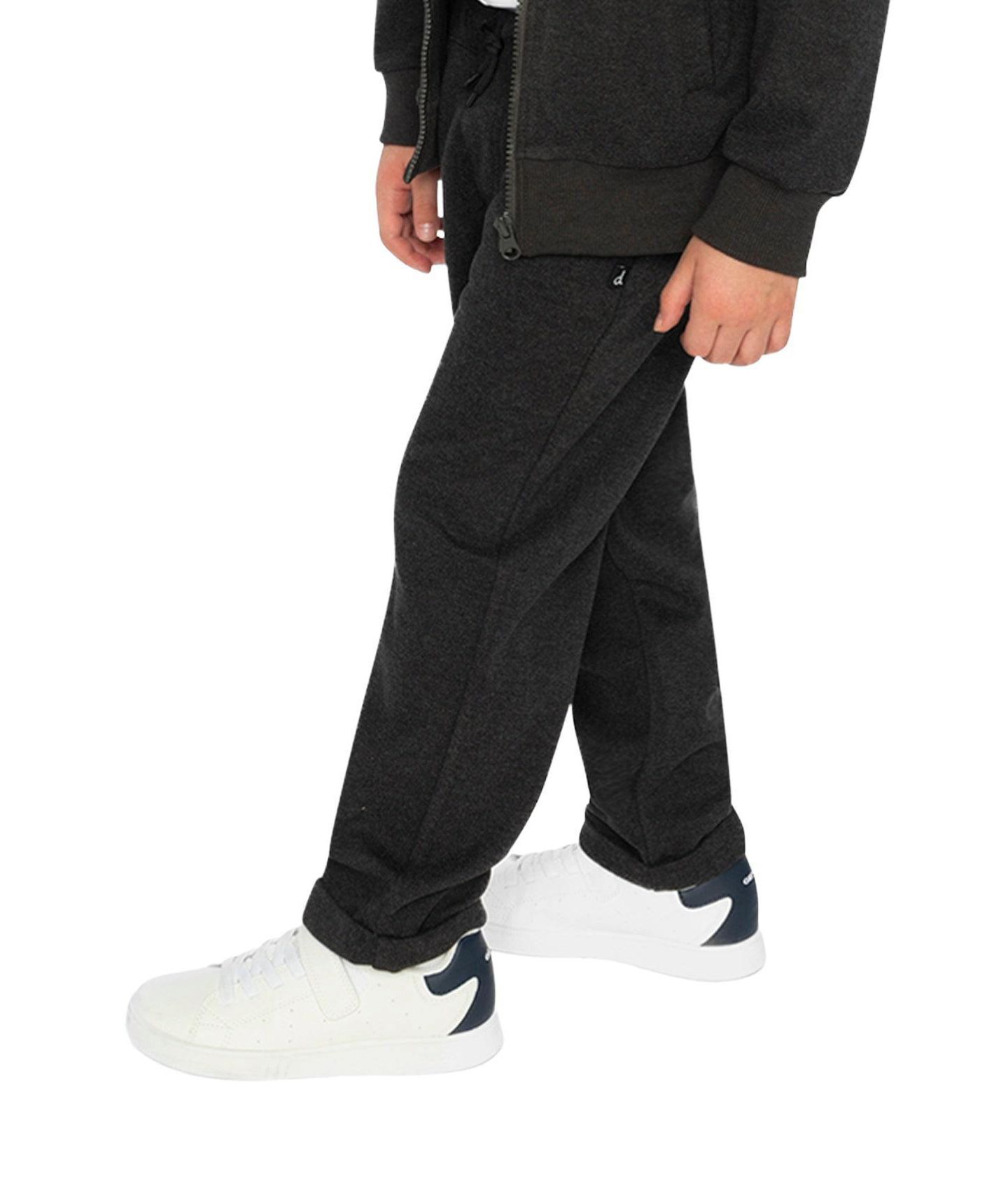 Брюки Deux par Deux Stretch Twill Pants для мальчиков-малышей, цвет: Чёрный — фото 4