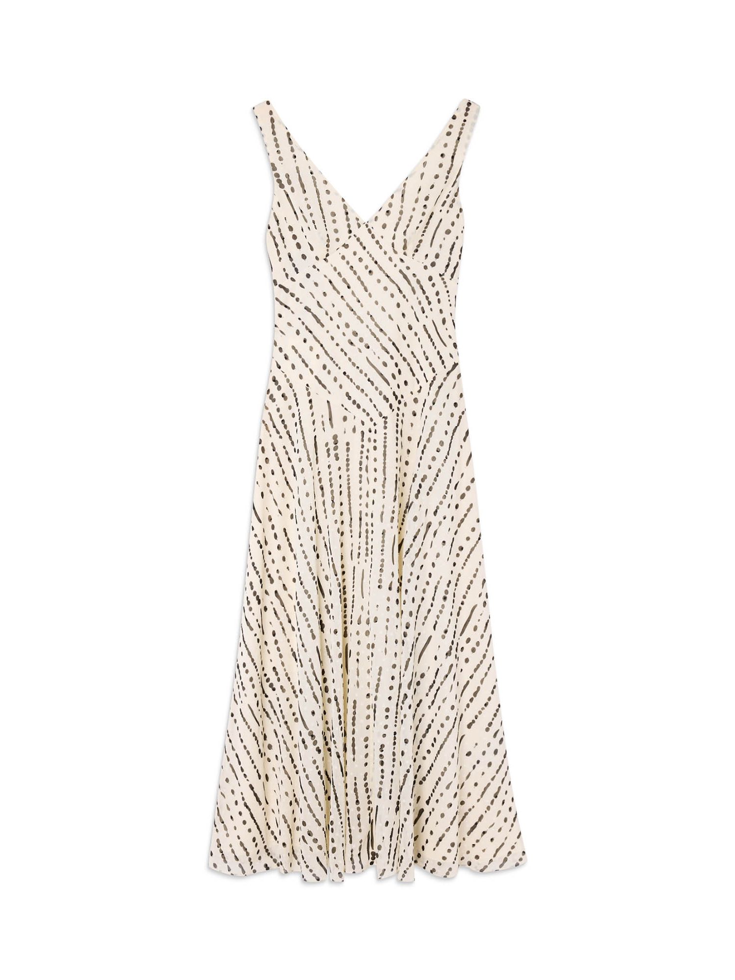 Women's Dashed Spot Dobby Maxi Dress