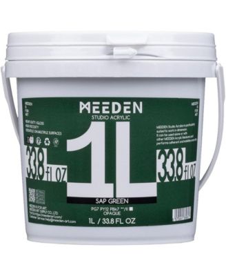 Acrylic Paint, Heavy Body, Gloss Finish, Extra-Large 1 Liter/33.8 ounces Rich Pigments