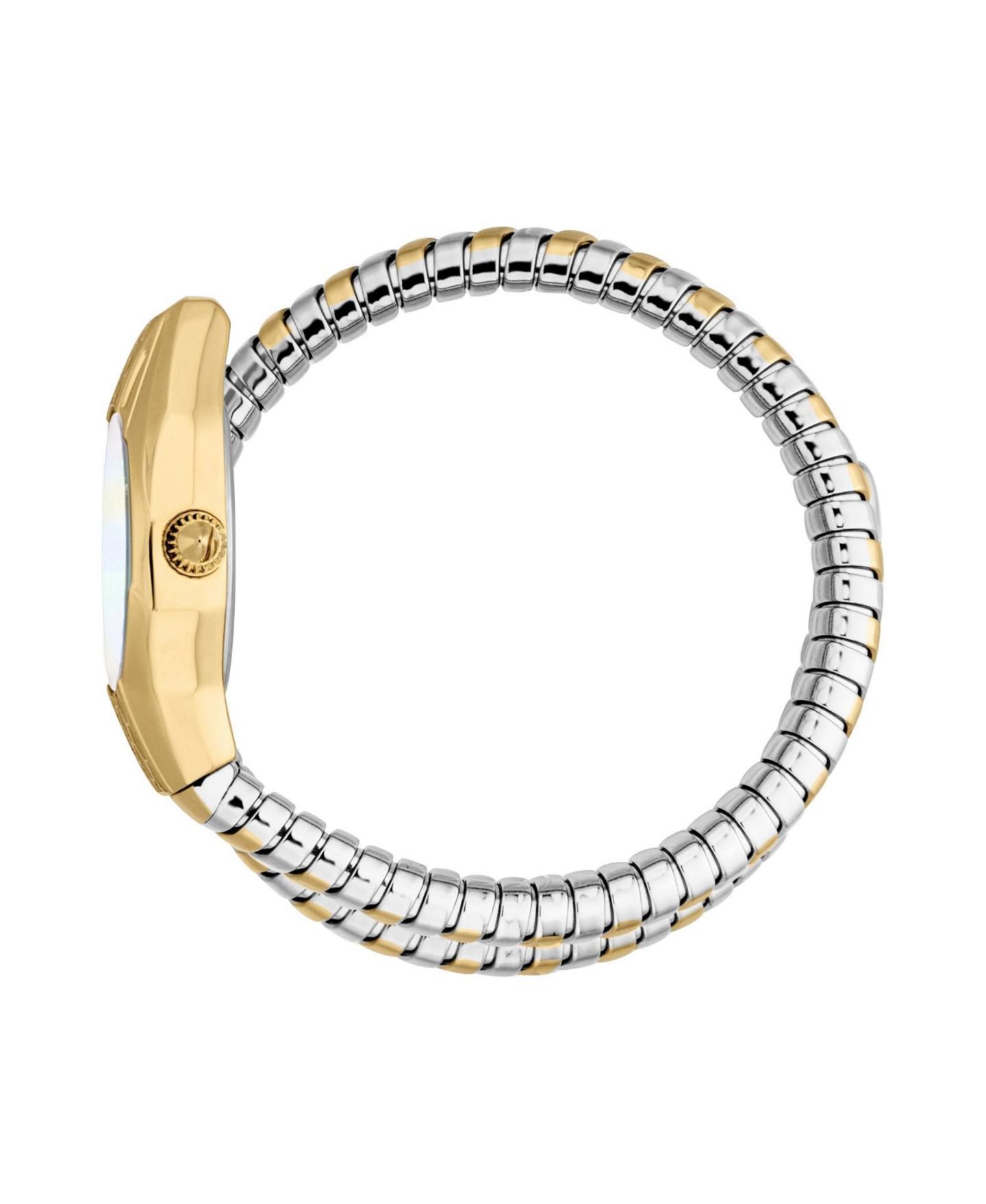 Женские часы Just Cavalli Vivace Quartz Two Tone Stainless Steel Bracelet Watch, цвет: Золотой — фото 3