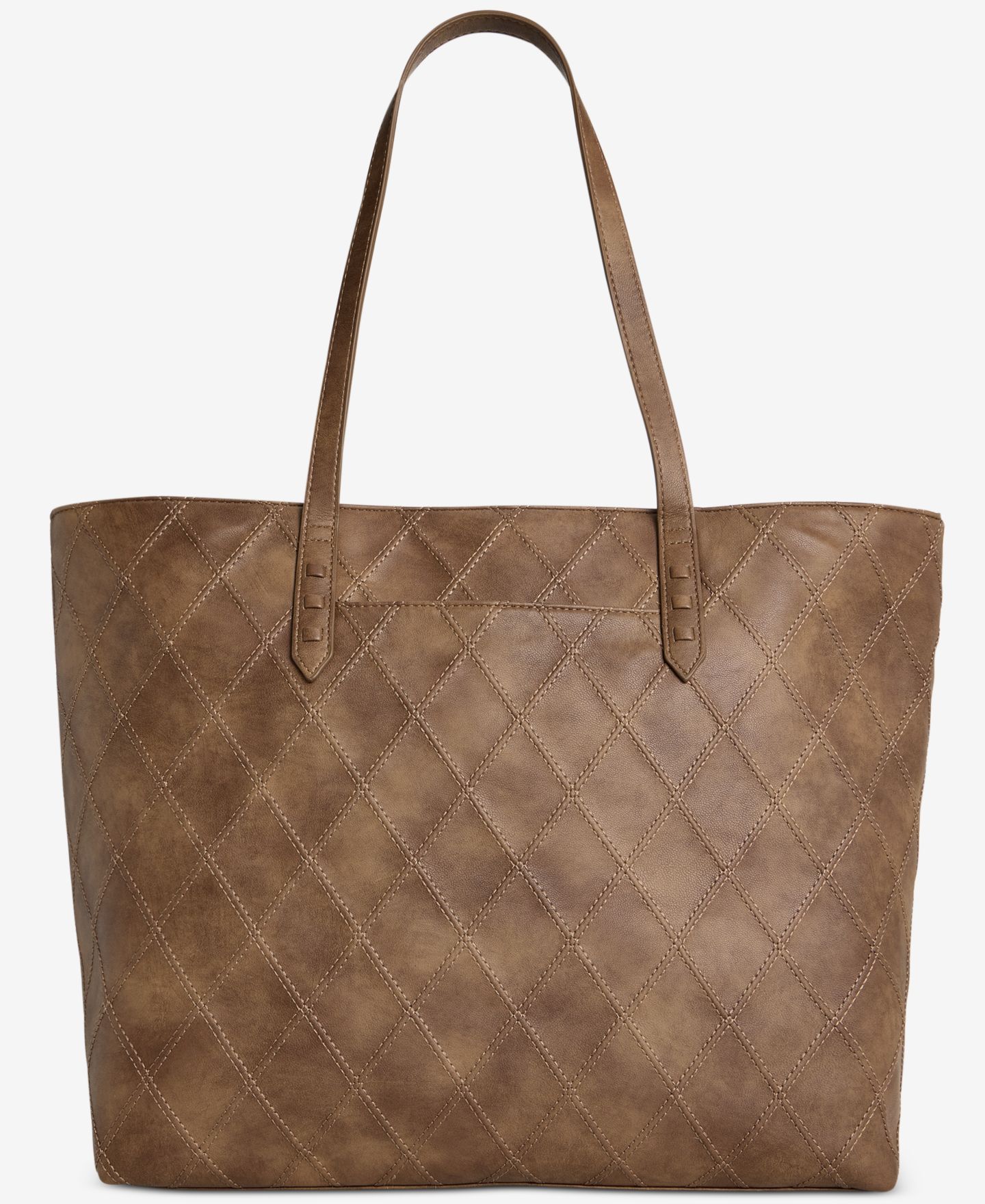 Женская сумка Style & Co Large Diamond Quilted, цвет: Коричневый — фото 7