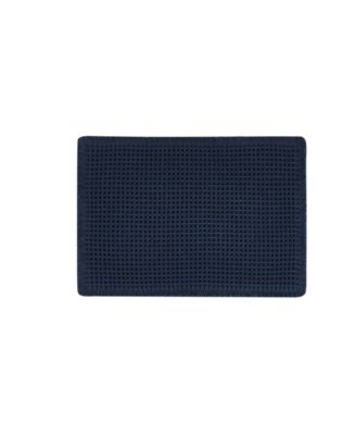 Taylor Solid Waffle Weave Bath Rug, 17" x 24"