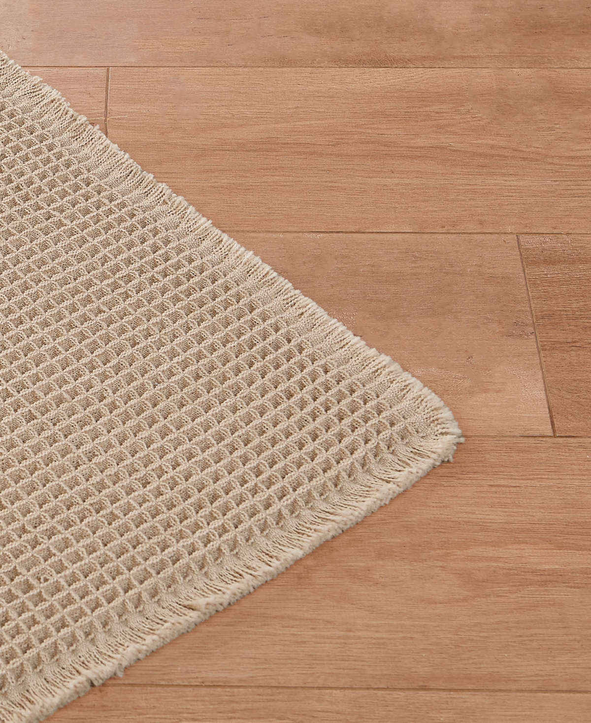 Lucky Brand Taylor Solid Waffle Weave Bath Rugs