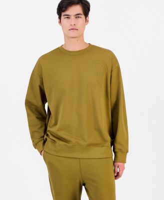 Men's Applique Relaxed-Fit Sweatshirt
