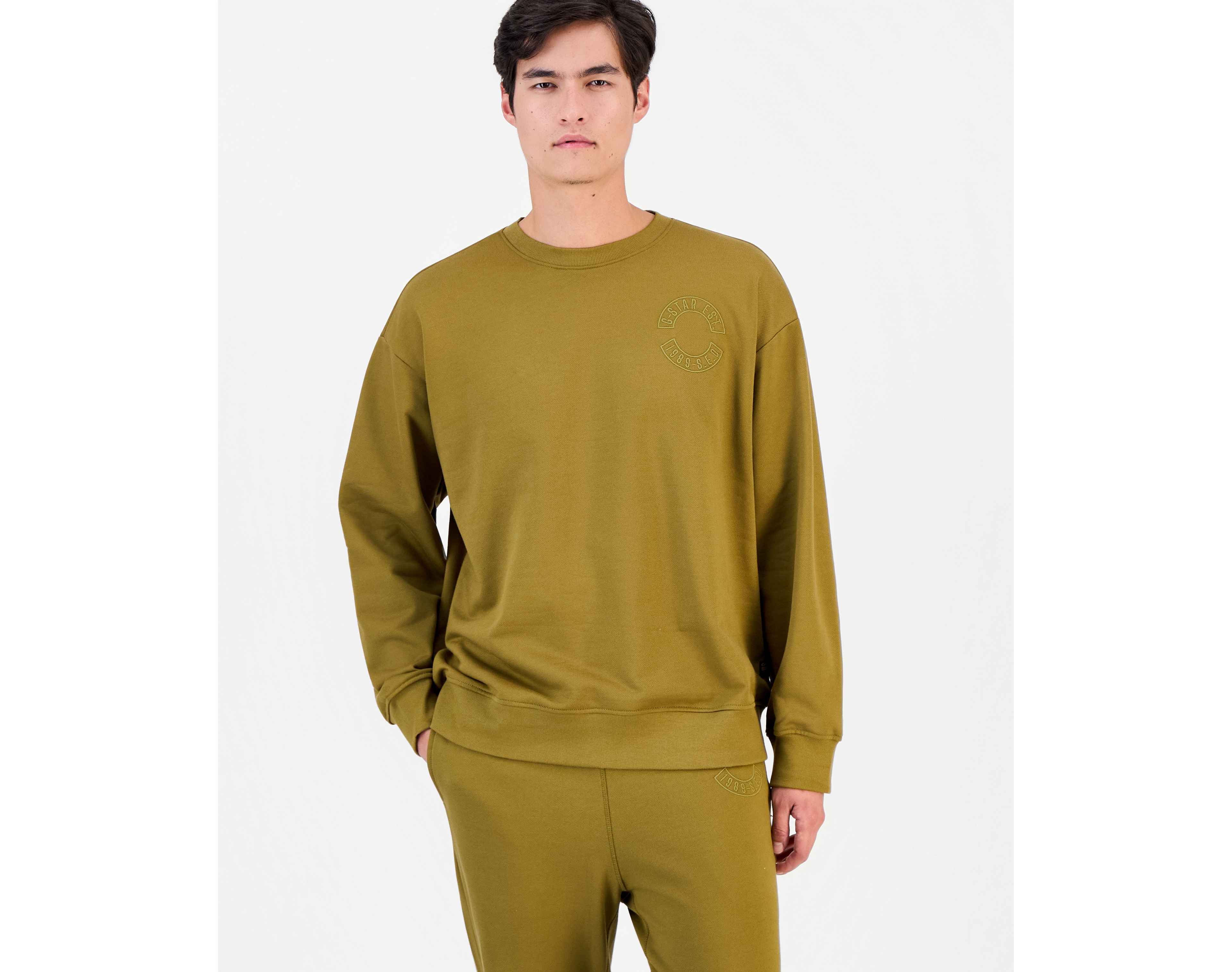 G-Star Raw Men's Applique Relaxed-Fit Sweatshirt