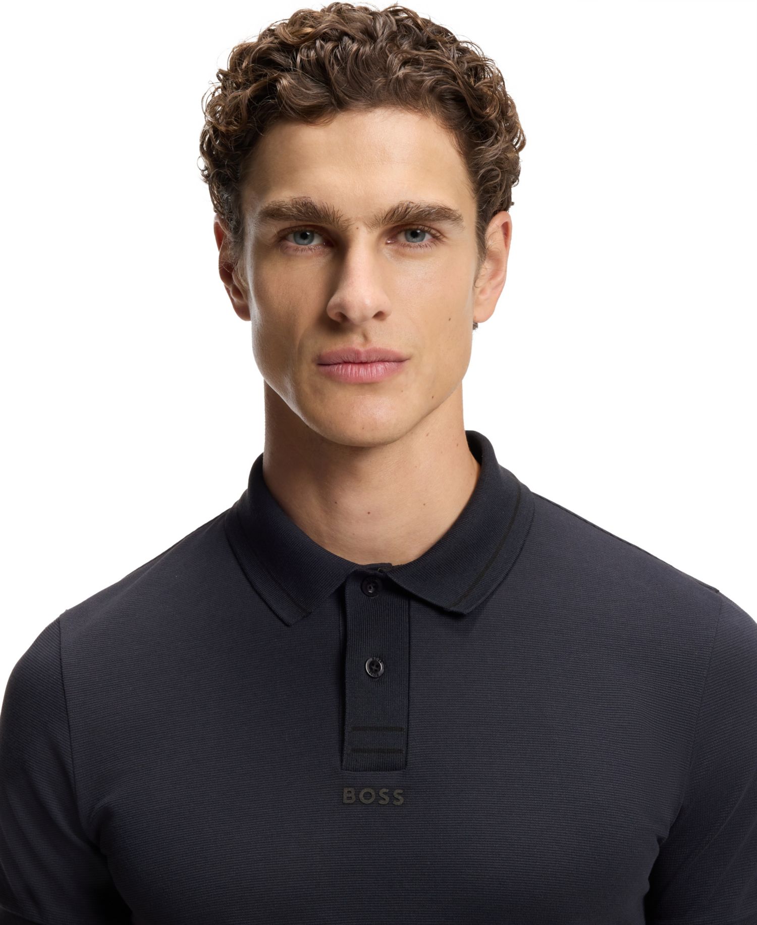 Men's Cotton Piqu&eacute; Slim-Fit Polo Shirt