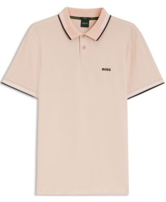 Men's Stretch-Cotton Slim-Fit Polo Shirt