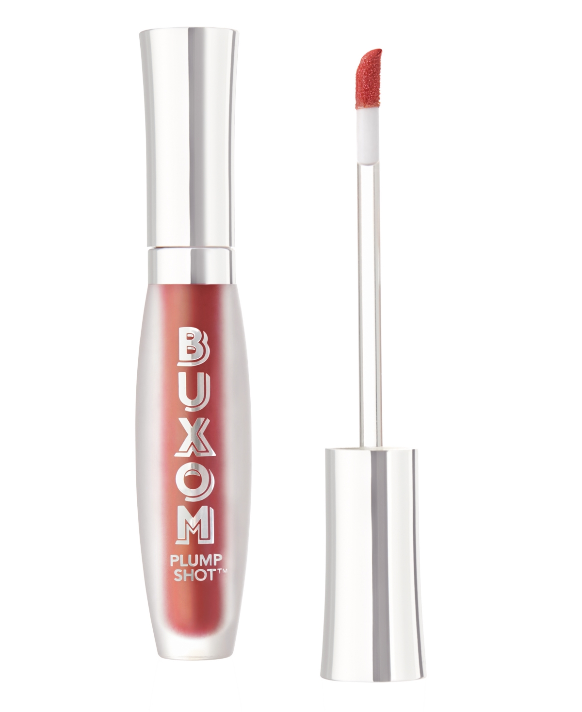 Buxom Cosmetics Plump Shot Peptide Lip Serum Shimmer, 0.14 Oz. In Sheer Copper Shimmer