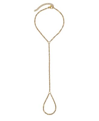 Tarnish Resistant Gold V Handchain