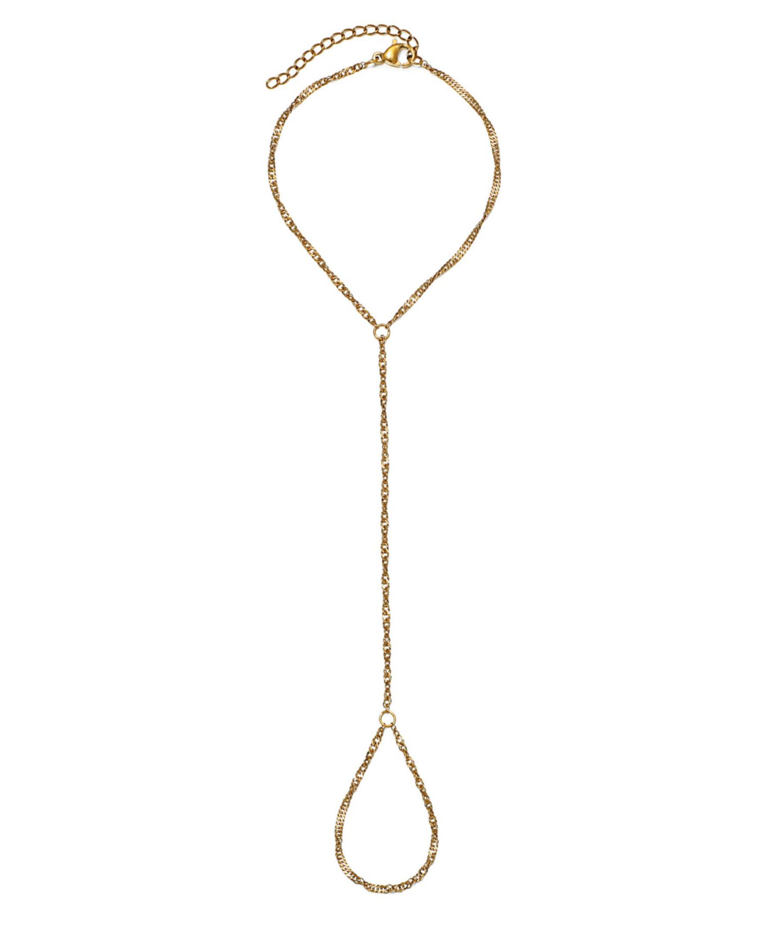 Tarnish Resistant Gold V Handchain