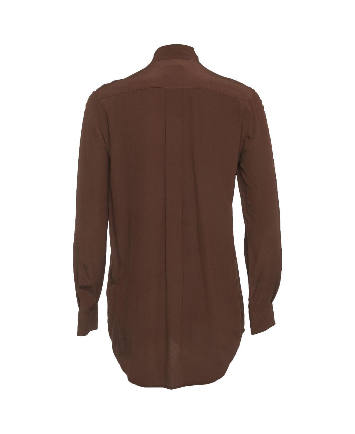 Pre-Owned Burberry Women's Crepe Neck-Tie Blouse view 2 — MAYCSS fashion products