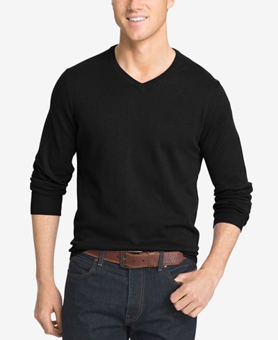 IZOD Men's Big and Tall V-Neck Sweater