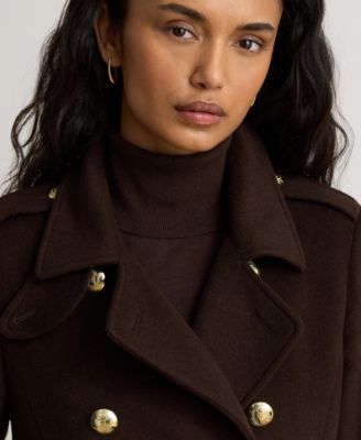 Lauren Ralph Lauren Women's Collared Coat - Macy's