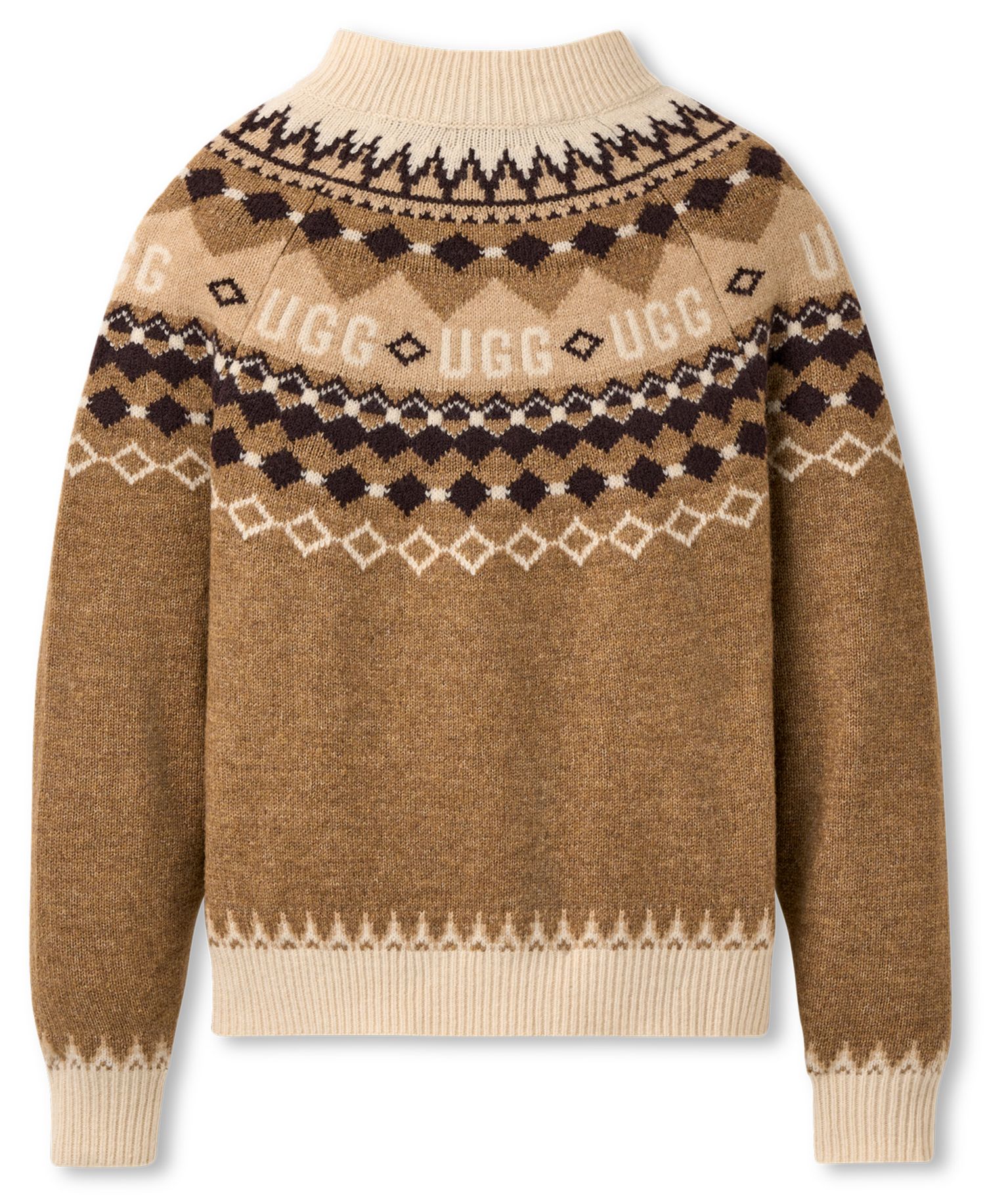 UGG Women's Braylee Uggisle Crewneck Sweater