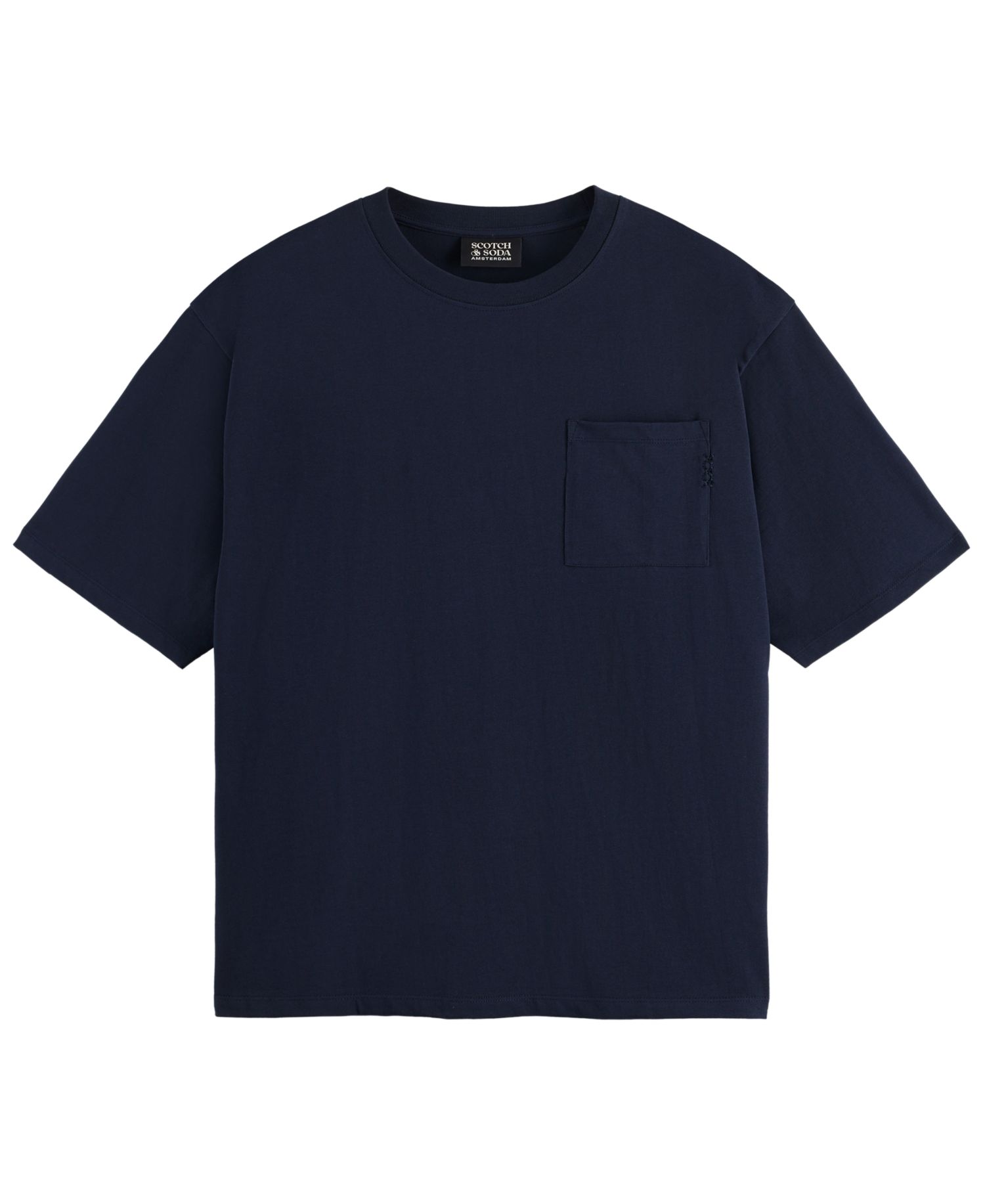 Men's Oversized Crewneck Pocket T-Shirt