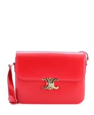 Large Triomphe Shoulder Bag Smooth Calfskin