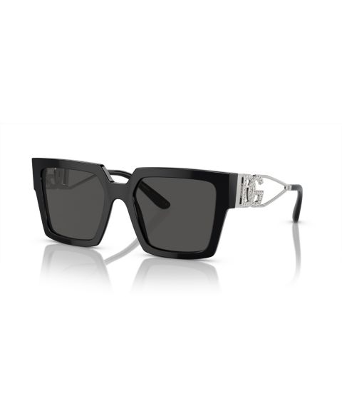 Женские солнцезащитные очки Dolce&Gabbana Sunglasses, DG4446B, цвет: Чёрный