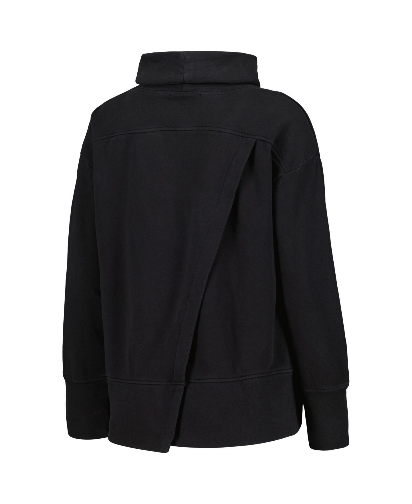 Женская толстовка LevelWear Black Brooklyn Nets Sunset Pullover — фото 3