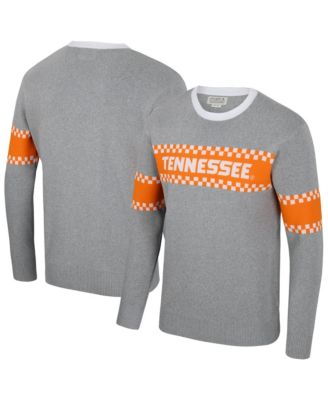Men's and Women's Gray Tennessee Volunteers Renew Knit Vintage Pullover Sweater