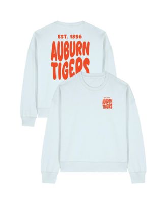 Women's White Auburn Tigers Cloud Sweatshirt