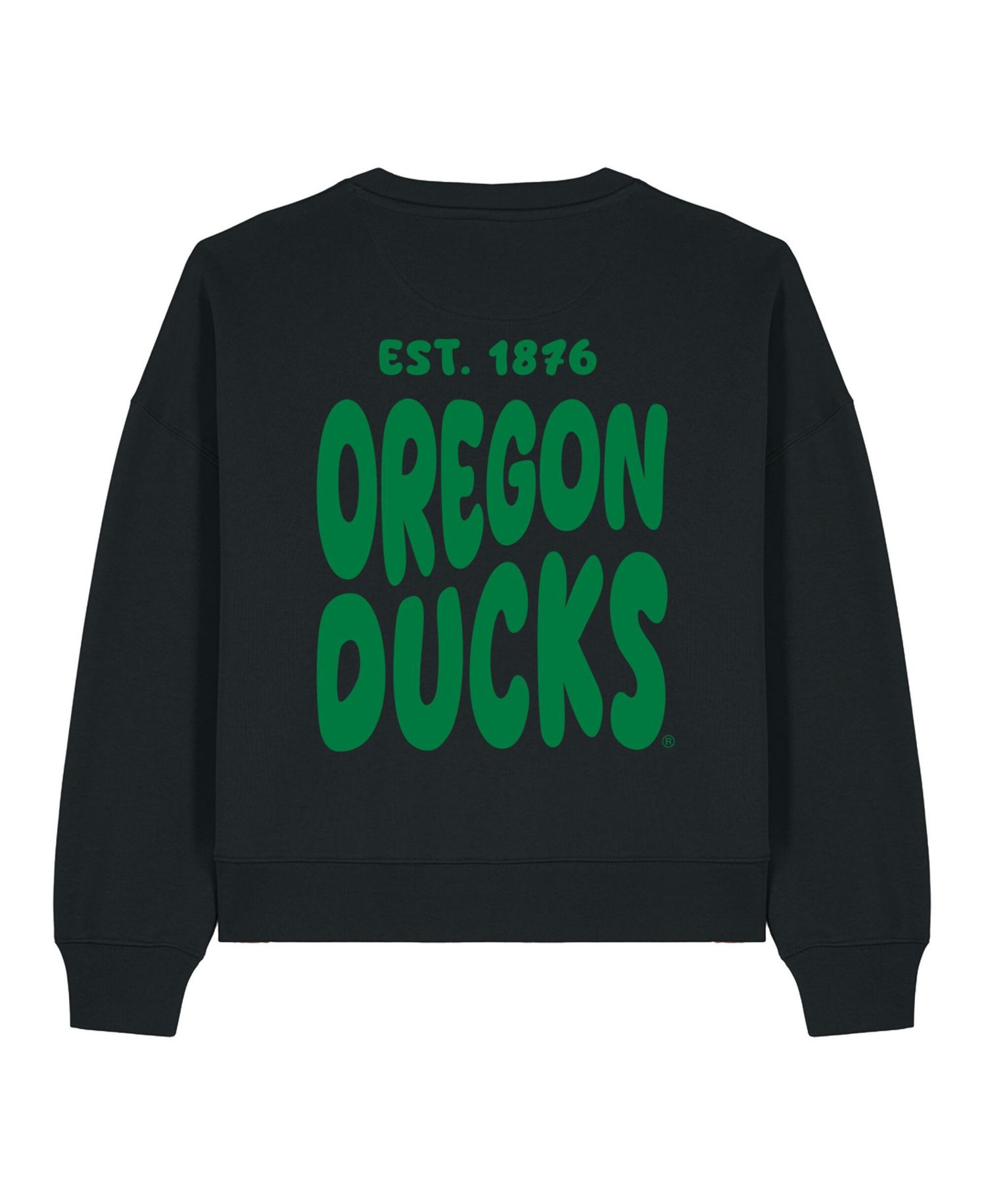 Women's Black Oregon Ducks Cloud Sweatshirt