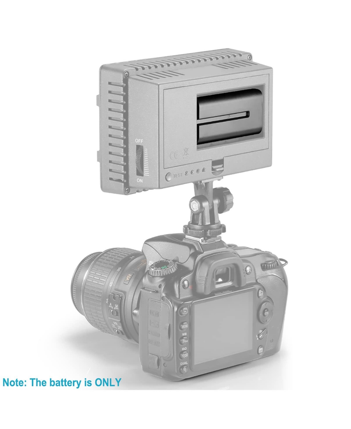 Neewer Np-F550 Led Video Light with 2600mAh for select Sony Np-f-series devices