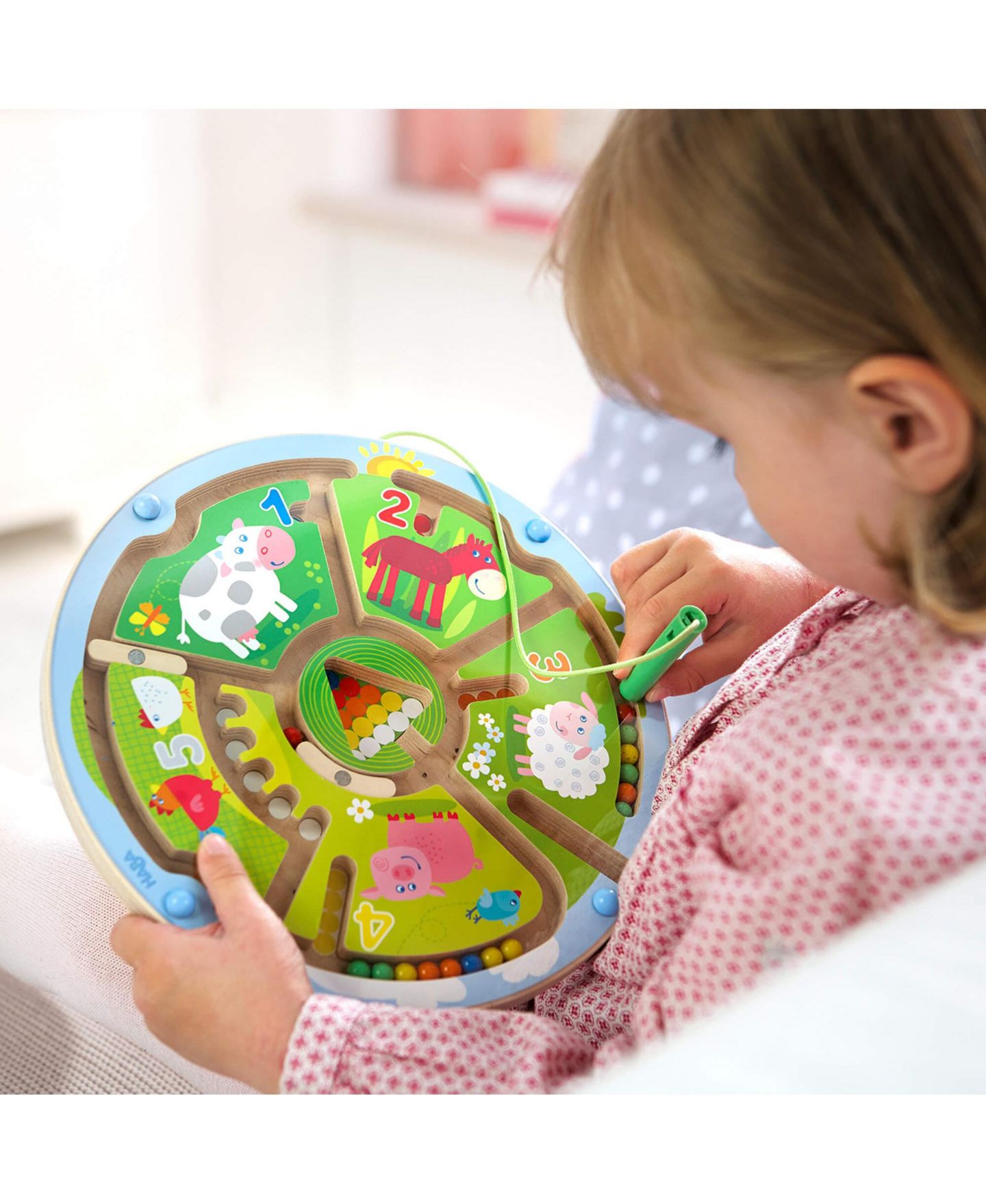 Детская игрушка Haba Number Maze Magnetic Game, цвет: Mutli — фото 2