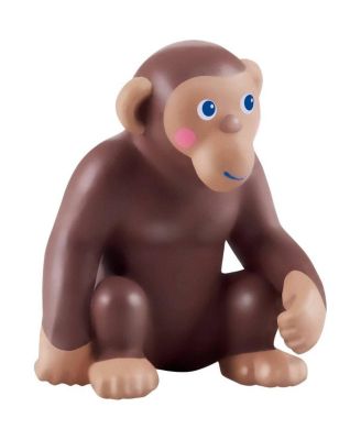 Little Friends Monkey - Chunky Plastic Zoo Animal Toy Figure (2.5" Tall)