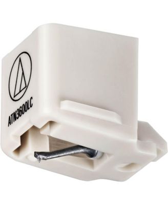 Turntable Cartridge Replacement Conical Stylus - White