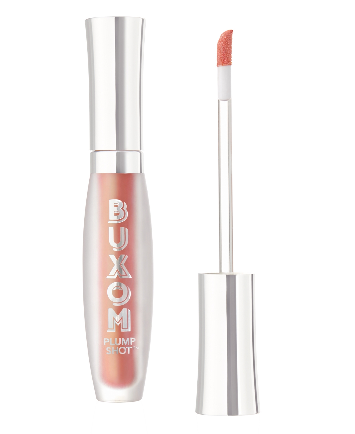 Buxom Cosmetics Plump Shot Peptide Lip Serum Shimmer, 0.14 Oz. In Sheer Rose Bronze Shimmer