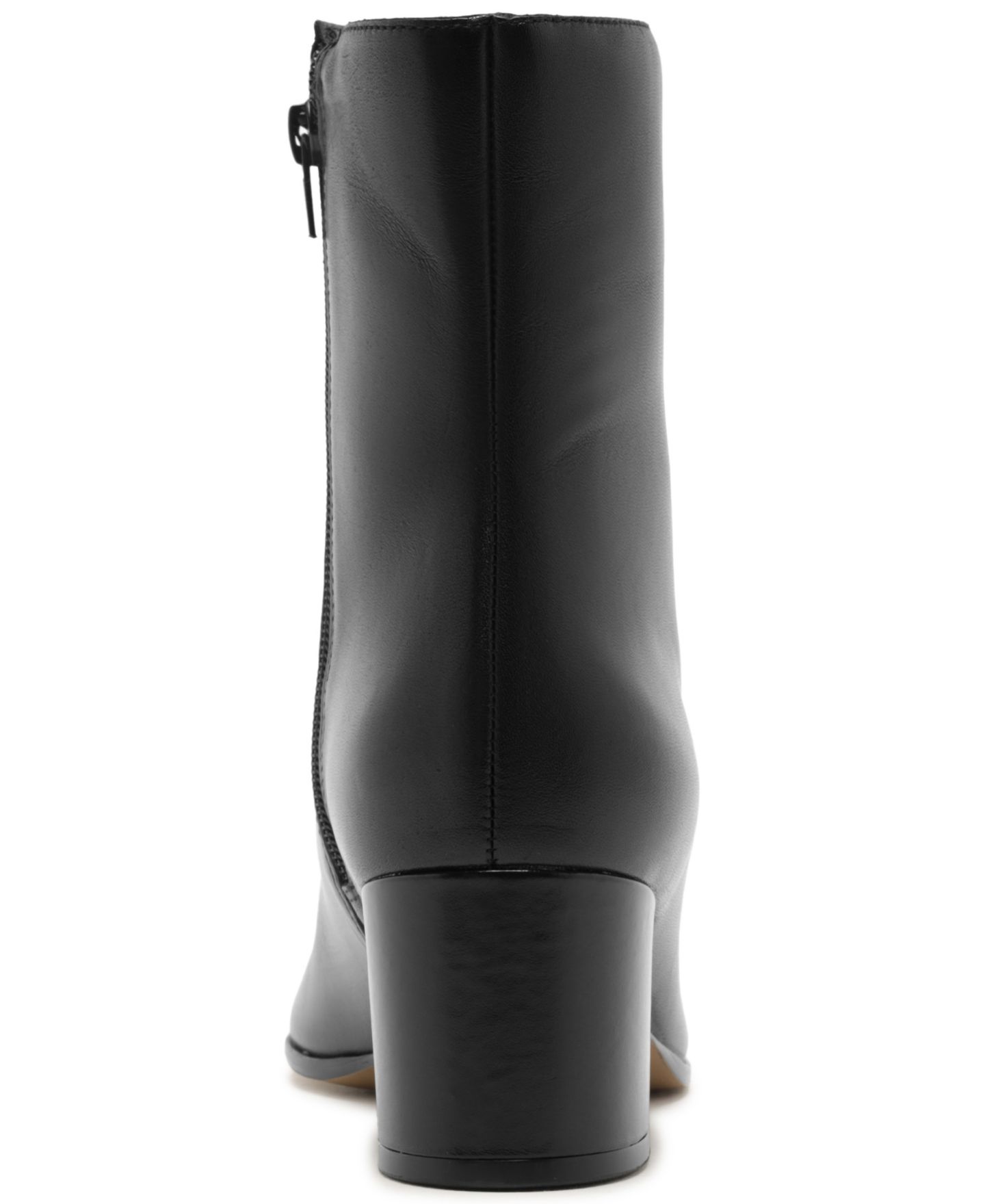 Женские ботинки Arezzo Ally Mid Block Pointed Toe Dress Booties, цвет: Чёрный — фото 3