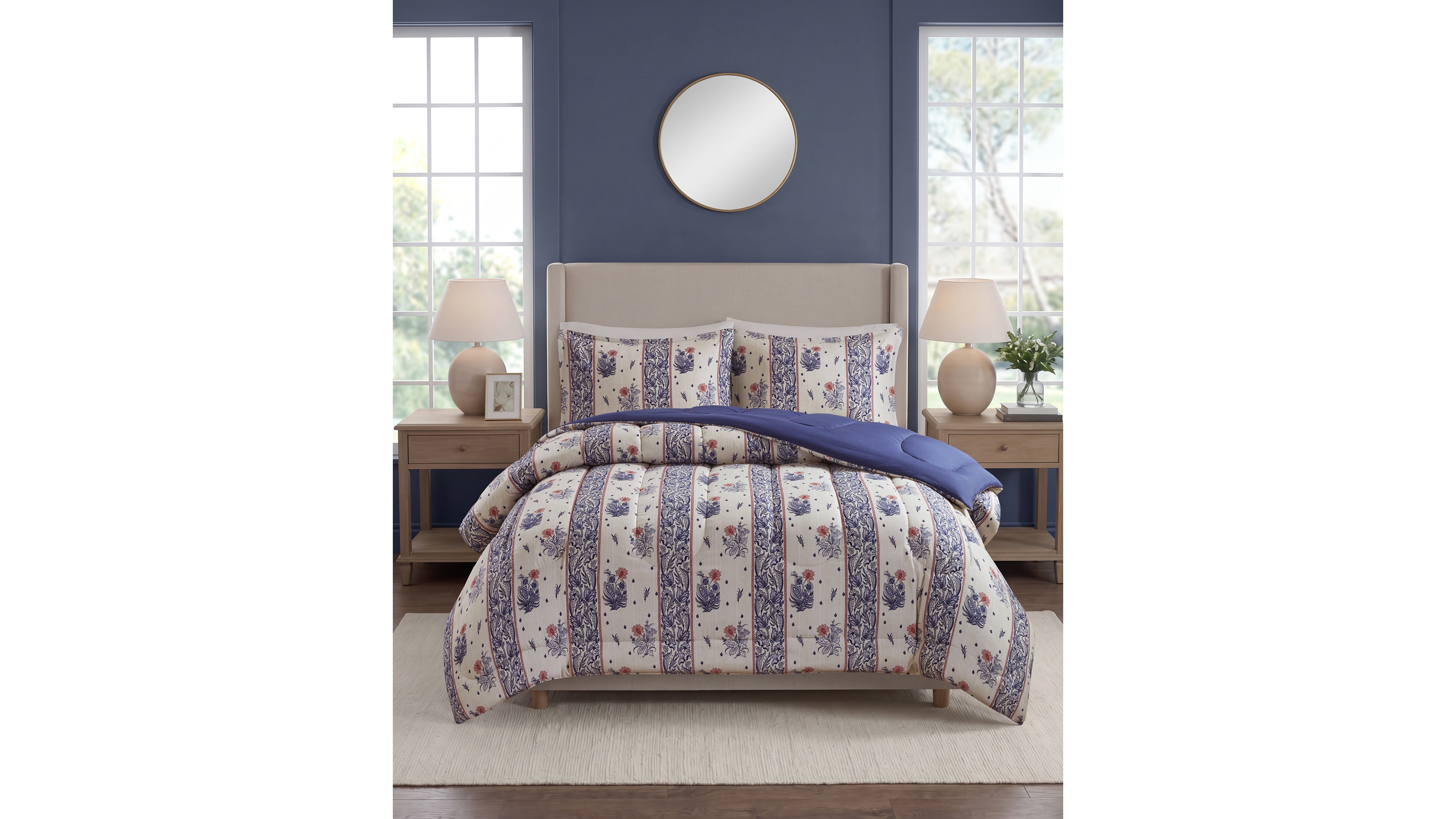 Sabine Reversible 3-Piece Comforter Sets