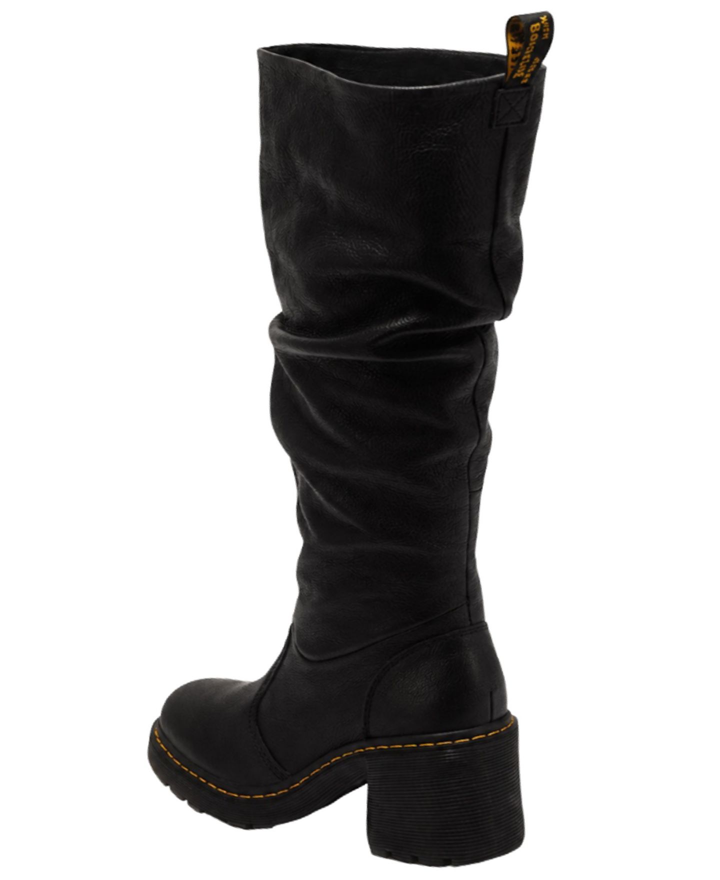 Женские ботинки Dr. Martens Kasey Virginia Leather Round Toe, цвет: Чёрный — фото 3