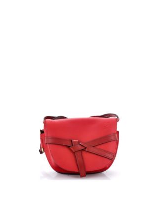 Small Gate Shoulder Bag Leather