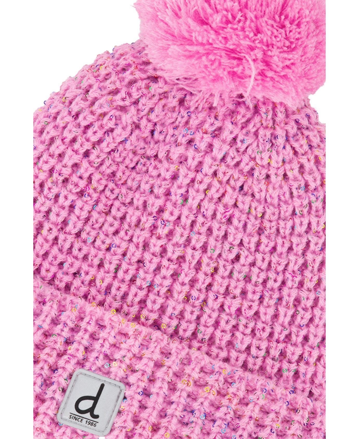 Deux par Little and Big Girl's (5-14) Winter Knit Pompom Hat