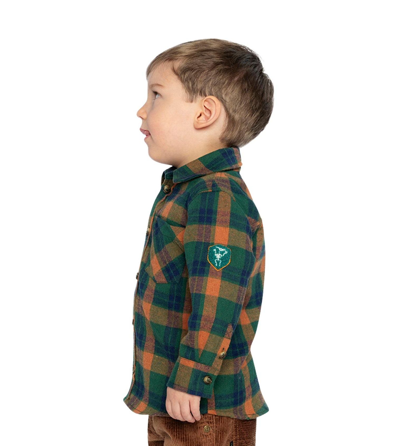 Kids & Baby Little and Big Boy 6-8 Plaid Shirt