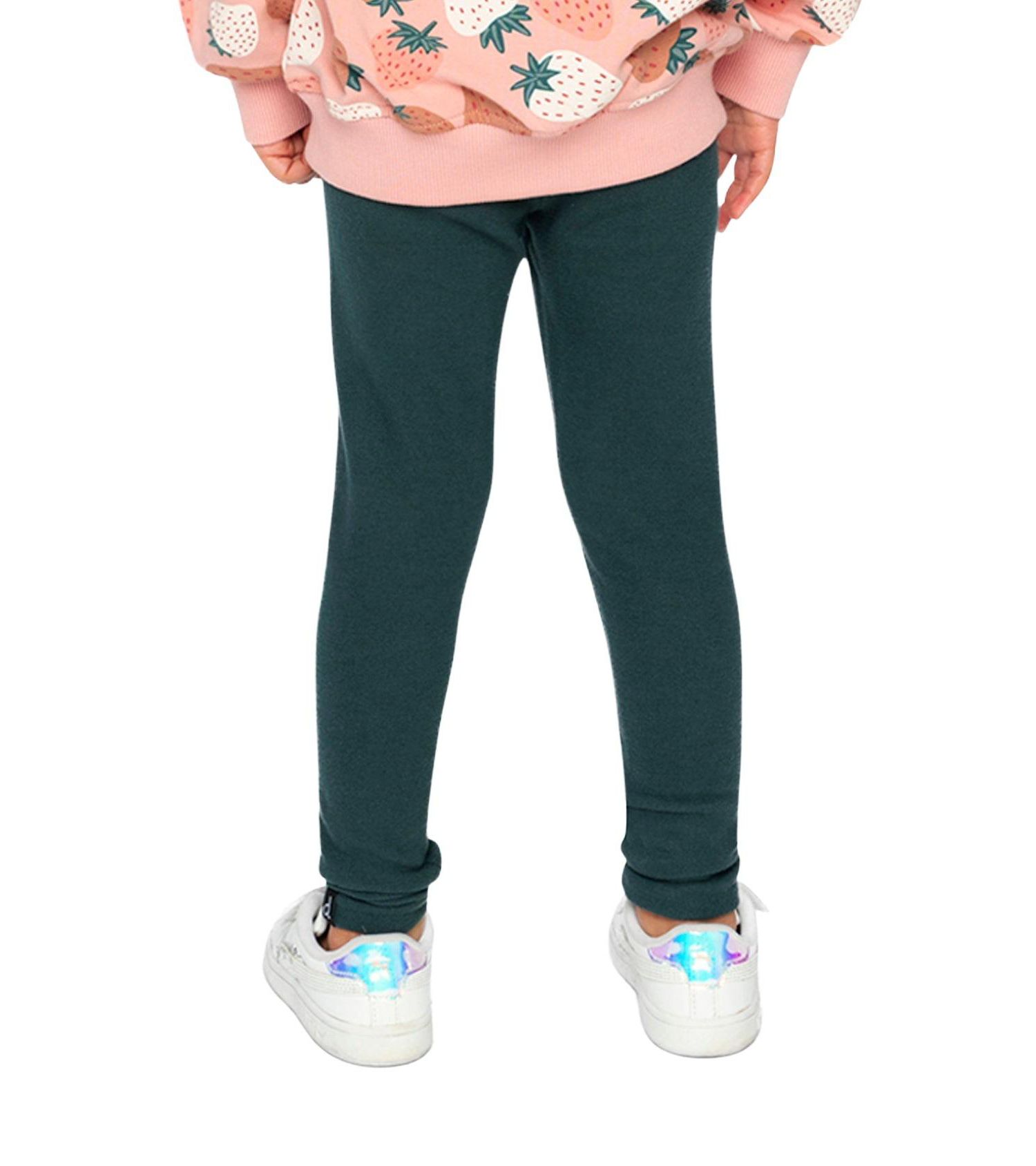Little and Big Girl (6-14) Rib Leggings