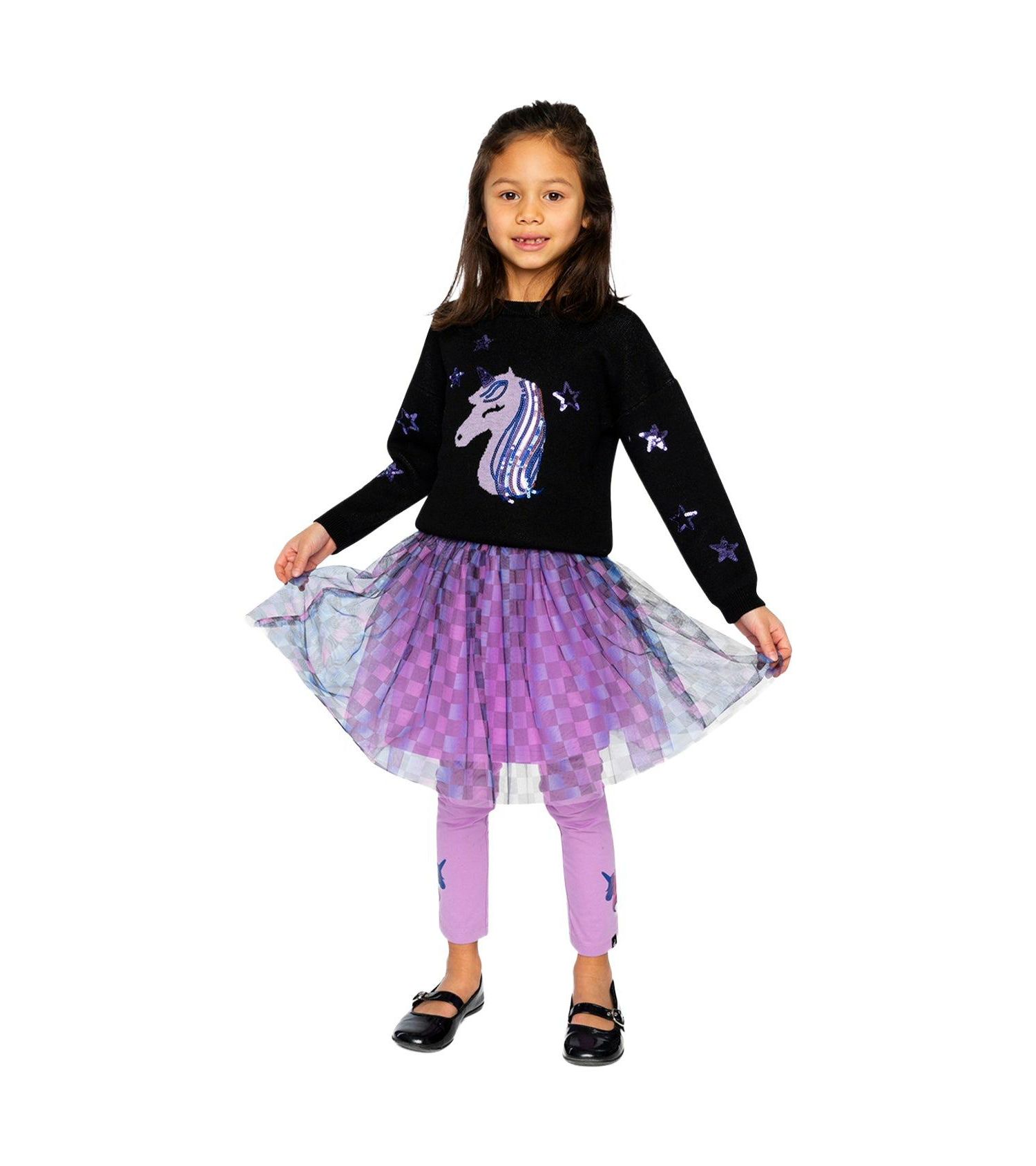 Little Girls (6-12) Knitted Sweater