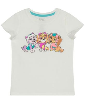 Toddler Girls' 12M-5T Paw Patrol Graphic Short-Sleeve T-Shirt