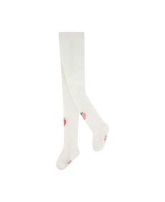 Little and Big Gir ( 5 to 12 ) l Knit Strawberry Tights