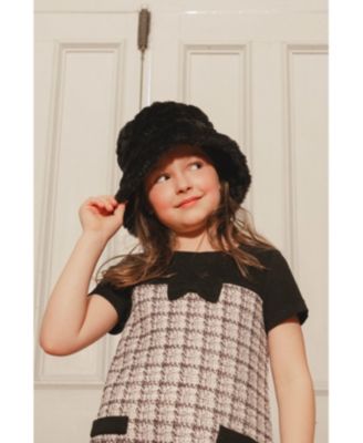 Toddler Girl (2Y - 4Y) Faux Fur Bucket Hat