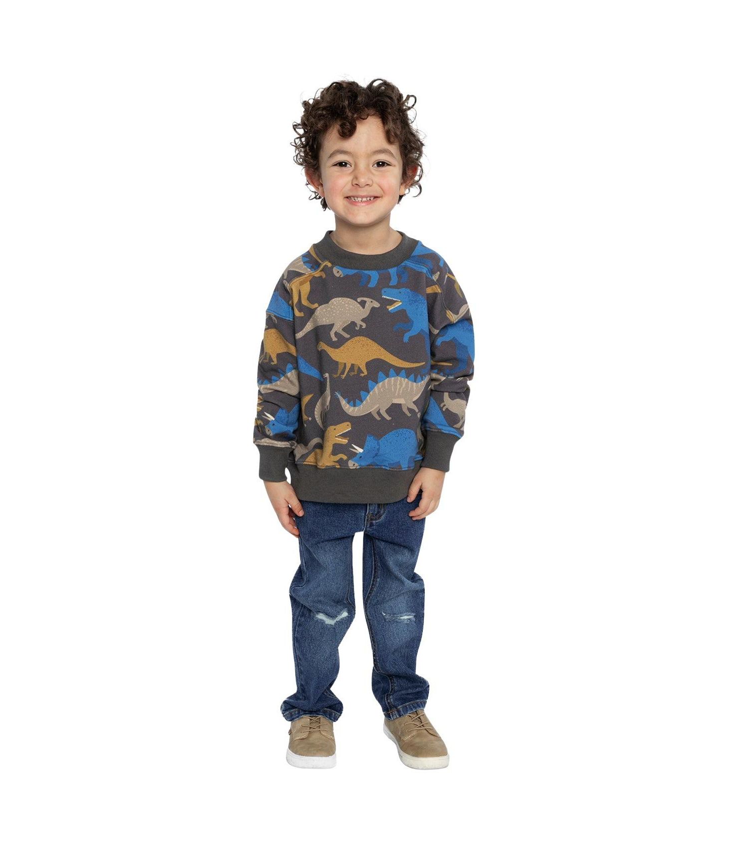 Little Boys (6-12) Fleece Sweatshirt